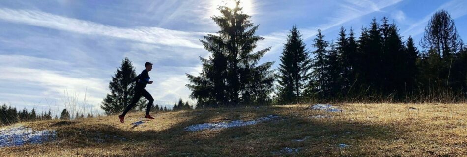 coureur trail de la biche